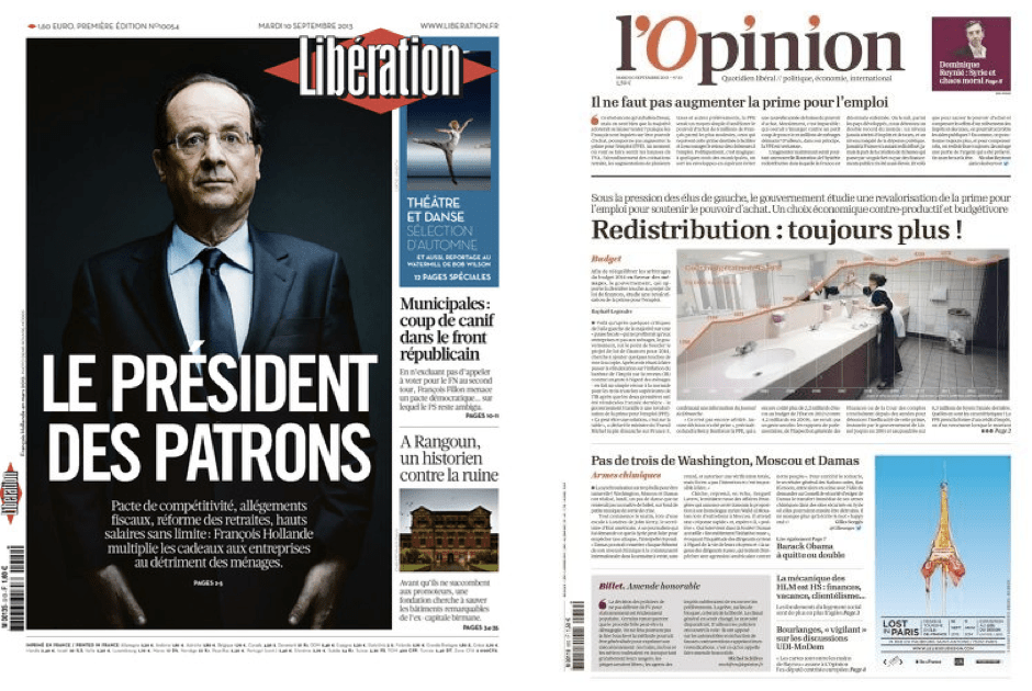 L&rsquo;Opinion et Libération, le papier n&rsquo;a pas de&nbsp;prix