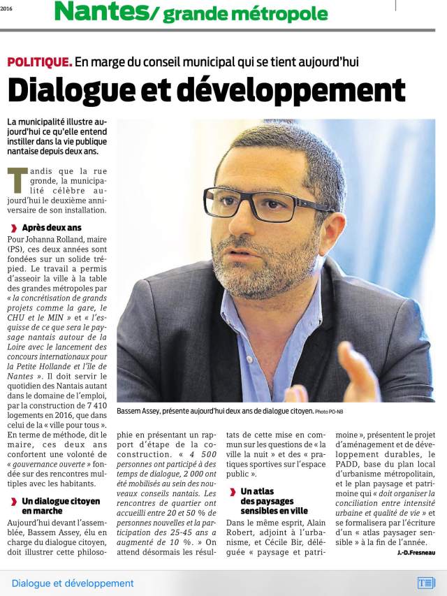 Presse océan 30 mars 2016